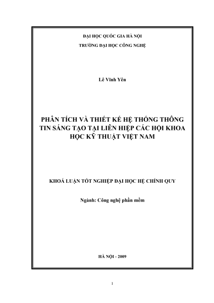 luận văn phân tích thiết kế hệ thống thông tin trang 1 tải miễn phí từ ...